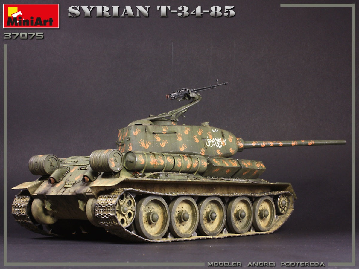 MiniArt 1/35 Military - T34/85 Syrian - 37075