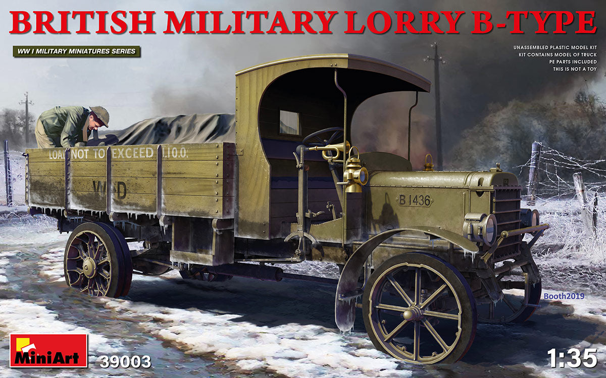 MiniArt British Military Lorry B-Type - 39003 box art