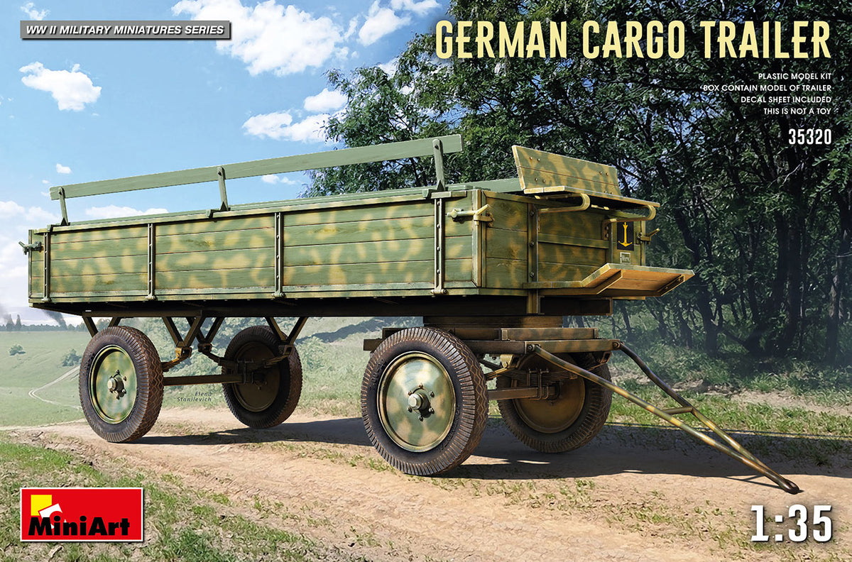 MiniArt German Cargo Trailer - 35320 box art