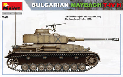 MiniArt 1/35 Military - Bulgarian Maybach T-IV H Tank - 35328