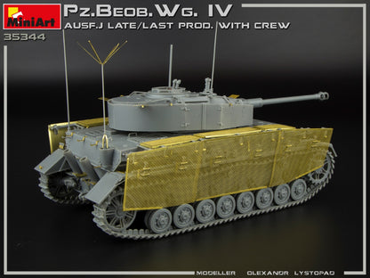 MiniArt 1/35 Military - Pz.Beob.Wg. IV Ausf J Late 2in1 w/ Crew - 35344