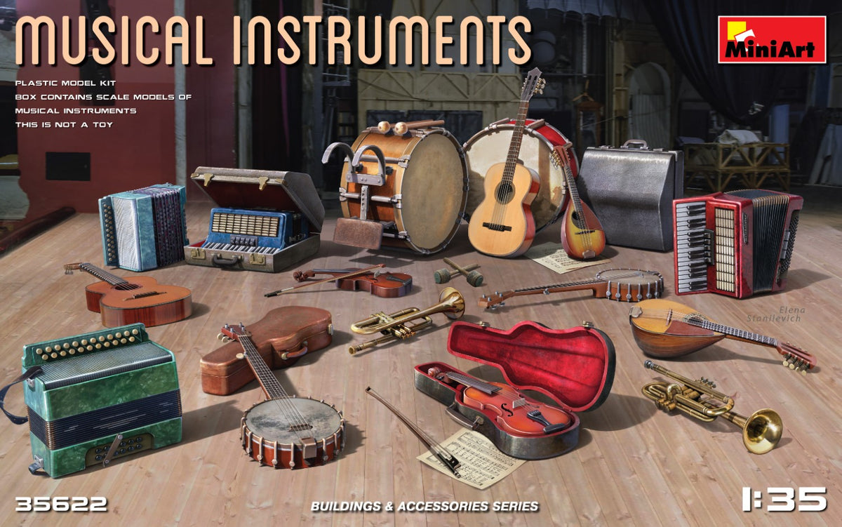MiniArt Musical Instruments - 35622 box art
