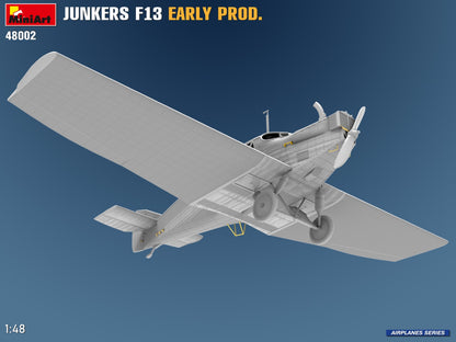 MiniArt 1/48 Aircraft - Junkers F13 Early Prod - 48002
