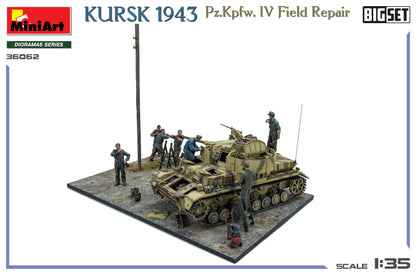 MiniArt 1/35 Military - Kursk 1943 Pz. Kpfw. IV Field Repair Big Set - 36062