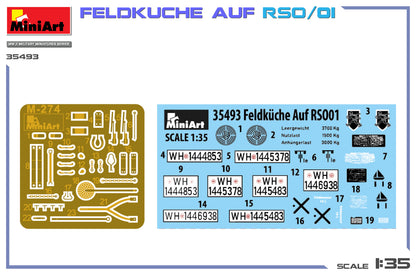 MiniArt 1/35 Military - Feldkuche Auf RSO/01 - 35493