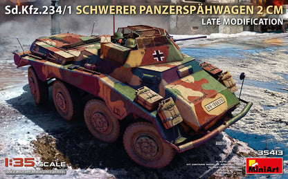 MiniArt Sd.Kfz.234/1 Panzerspahwagen (2cm) Late - 35413 box art