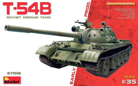 MiniArt T-54B Soviet Medium Tank (Early Prod) - 37019 box art