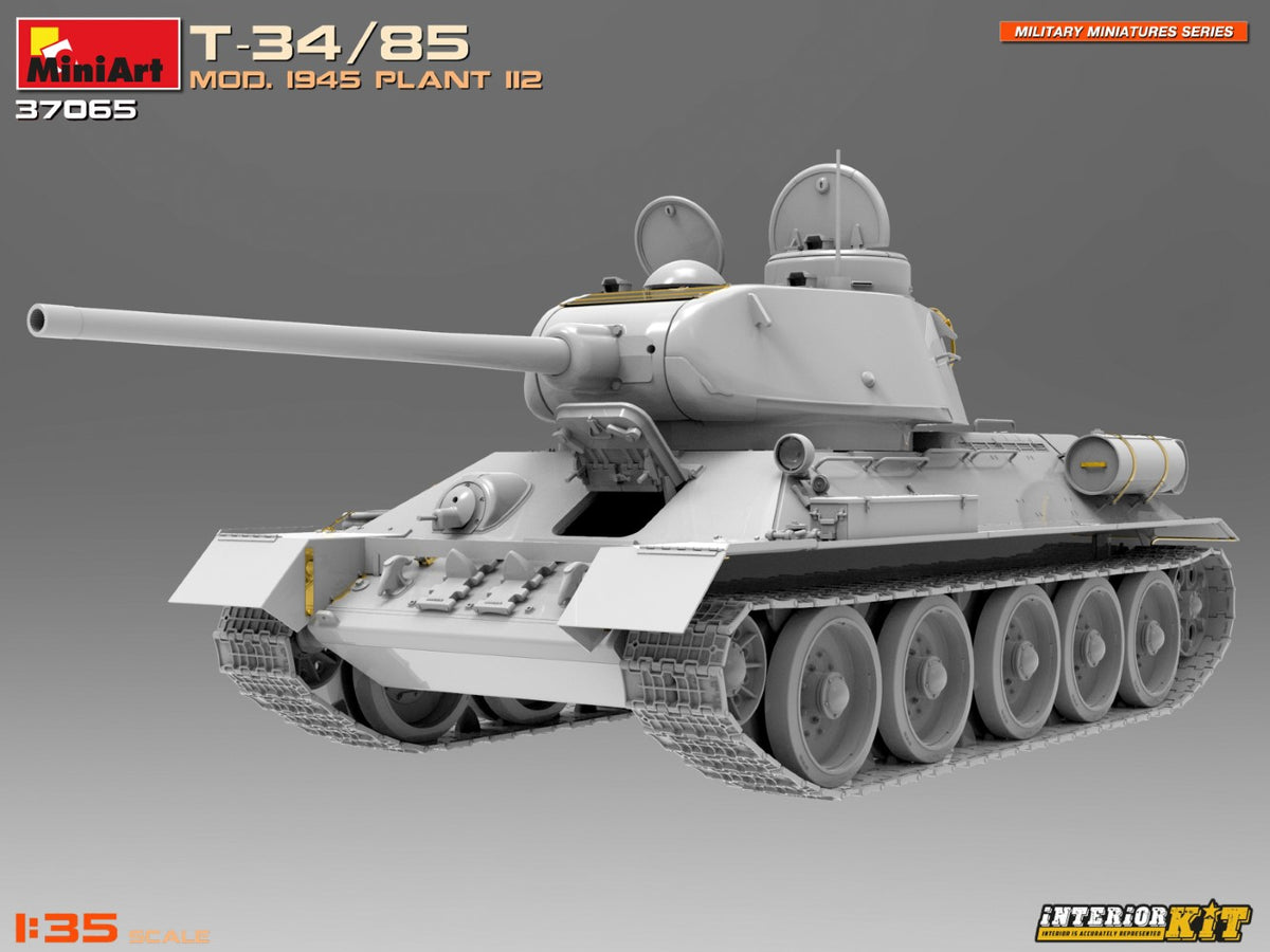 MiniArt 1/35 Military - T-34-85 Mod. 1945. Plant 112 Interior Kit - 37065