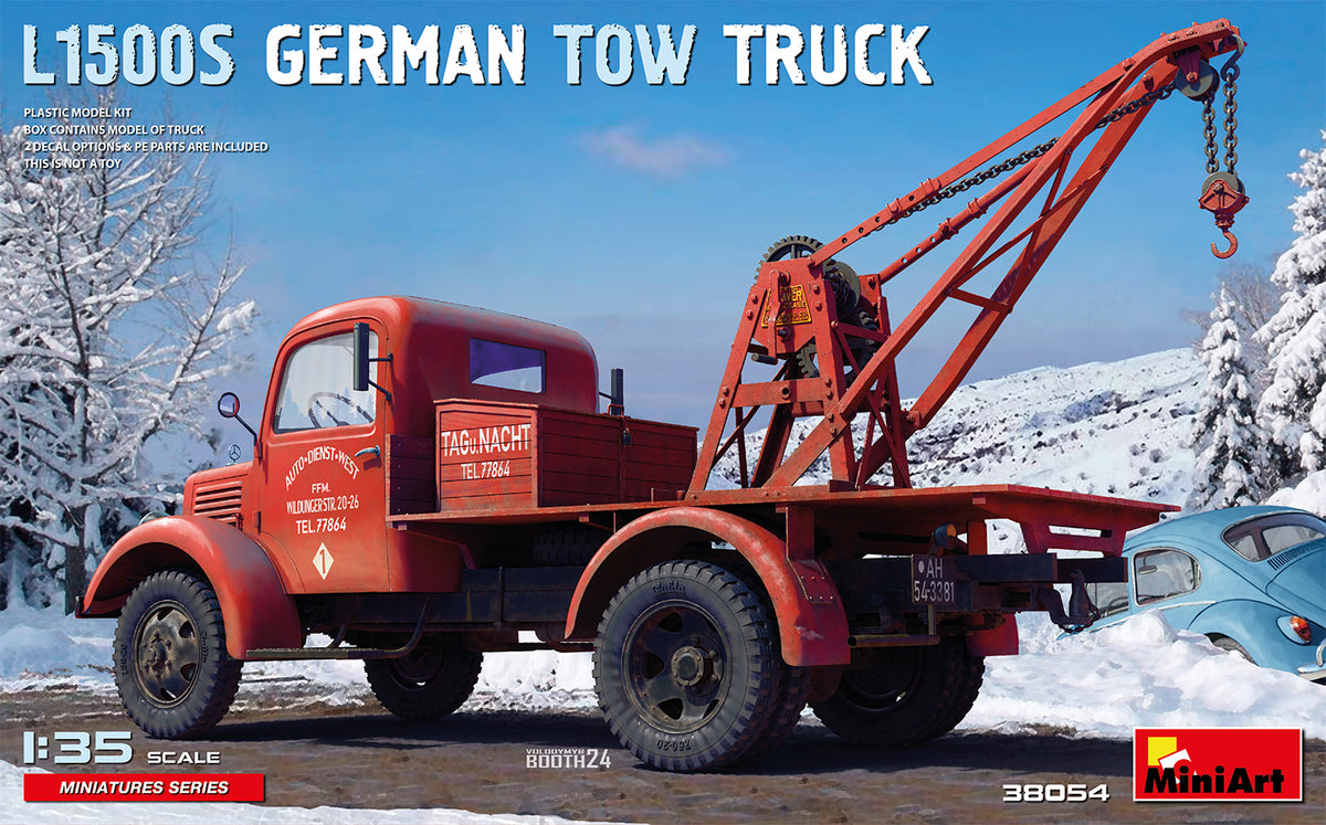 MiniArt L1500s German Tow Truck - 38054 box art