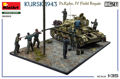 MiniArt 1/35 Military - Kursk 1943 Pz. Kpfw. IV Field Repair Big Set - 36062