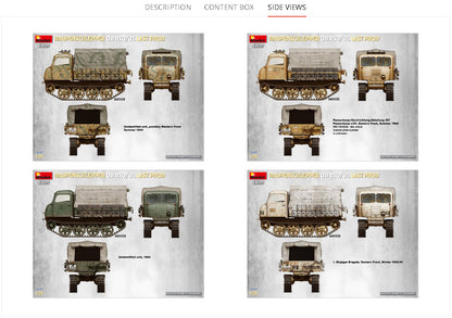 MiniArt 1/35 Military - Raupenschlepper Ost RSO/01. Last Prod - 53007
