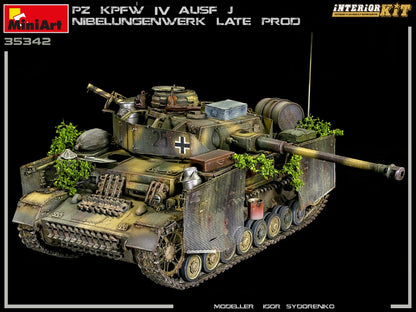 MiniArt 1/35 Military - Pz.Kpfw.IV AusfJ Nibelungenwerk Late - 35342