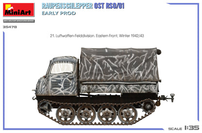 MiniArt 1/35 Military - Raupenschlepper Ost RSO/01. Early Prod - 35478
