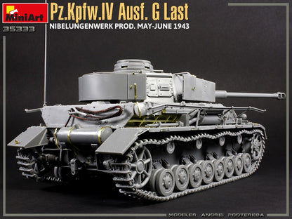 MiniArt 1/35 Military - Pz.Kpfw.IV Ausf G Last / H Early - 35333