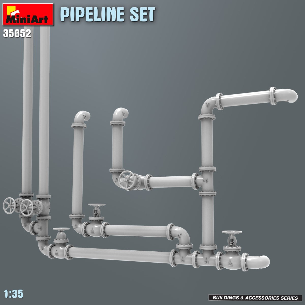 MiniArt 1/35 Military - Pipeline Set - 35652