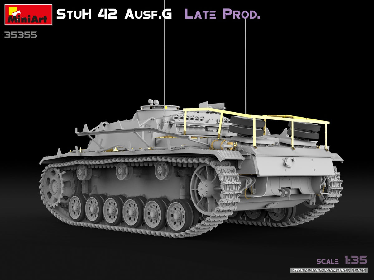 MiniArt 1/35 Military - StuH 42 Ausf G Late Prod - 35355