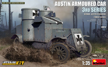 MiniArt Austin Armored Car (German / Finnish) - 39010 box art