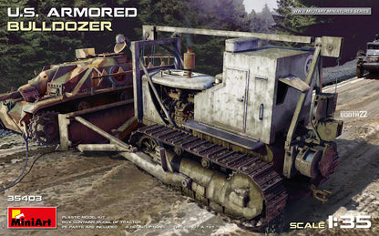 MiniArt U.S. Armored Bulldozer - 35403 box art