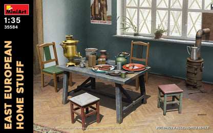 MiniArt East European Home Stuff - 35584 box art