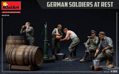 MiniArt 1/35 Military - German Soldiers at Rest (Spec Edition) - 35378