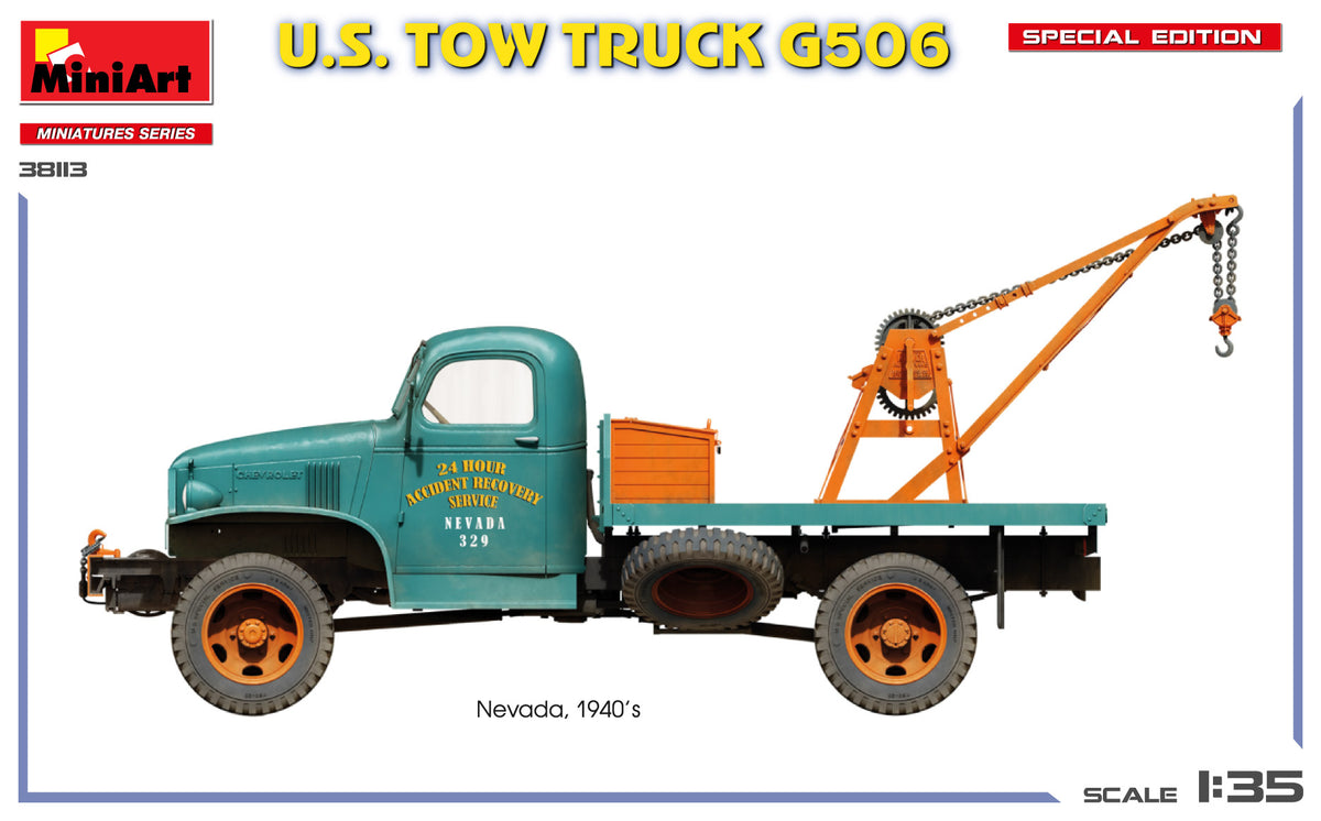 MiniArt 1/35 Military - US Tow Truck G506, Special Edition - 38113