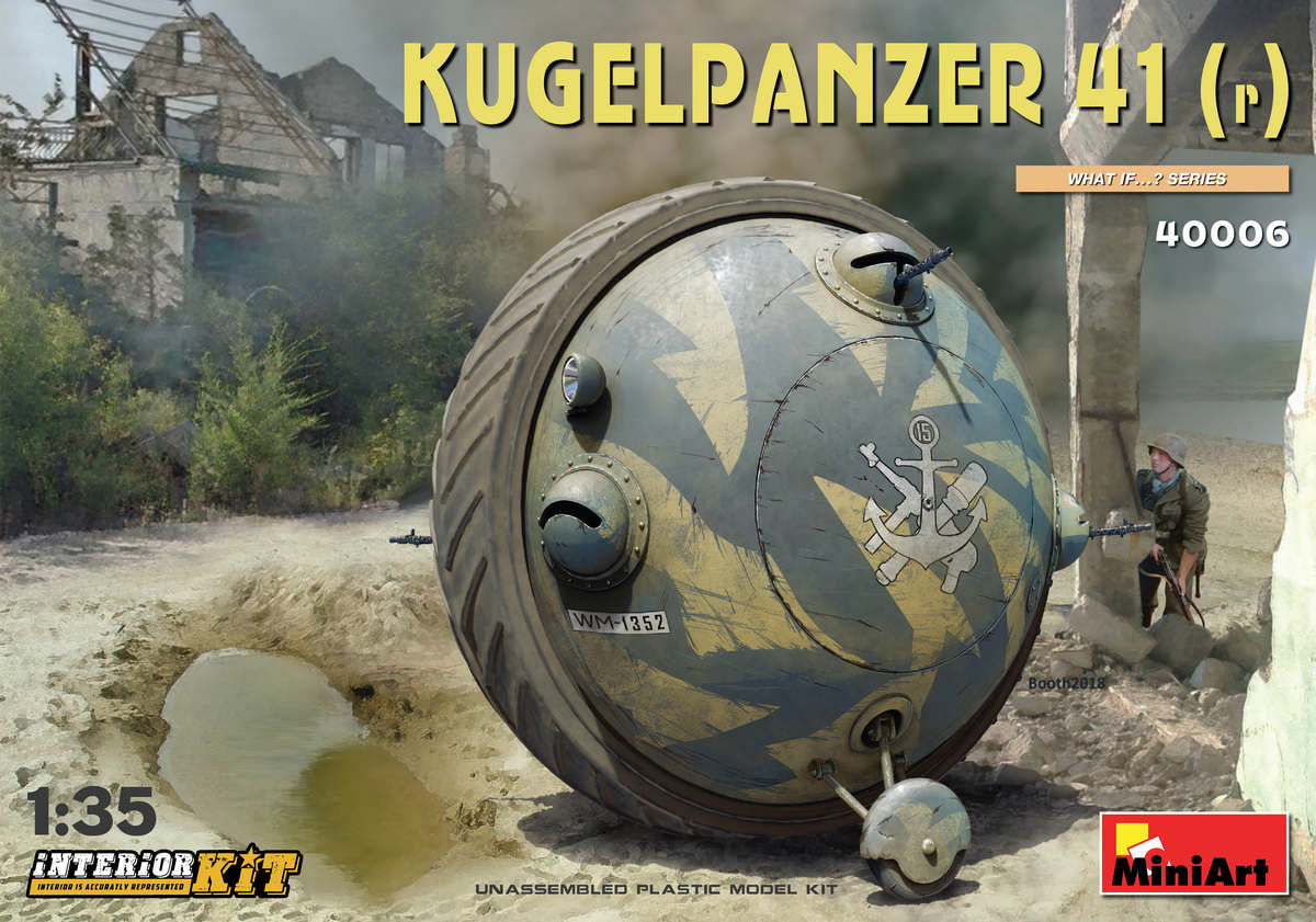 MiniArt Kugelpanzer 41(r) Interior Kit - 40006 box art