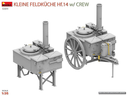 MiniArt 1/35 Military - Kleine Feldkuche HF.14 w/ Crew - 53011
