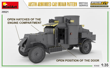 MiniArt 1/35 Military - Austin Armored Car (Indian / British) - 39021