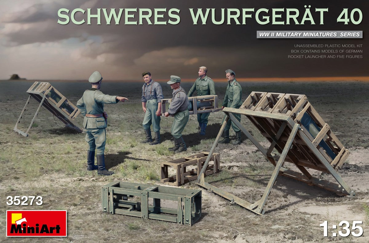 MiniArt Schweres Wurfgerat 40 - 35273 box art