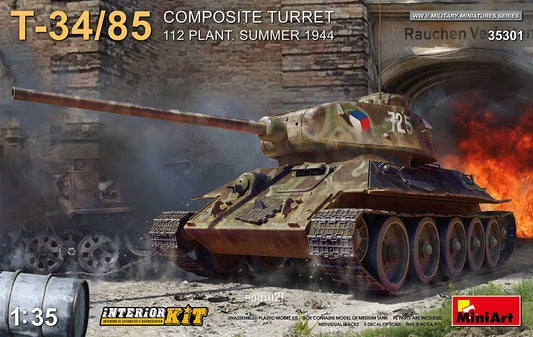 MiniArt T-34-85 Composite Turret.112 Plant - 35301 box art
