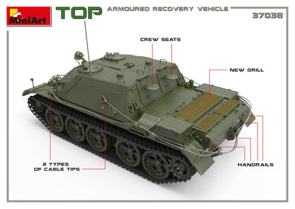 MiniArt 1/35 Military - TOP Armoured Recovery Vehicle - 37038