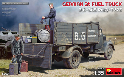 MiniArt German 3t Fuel Truck 3,6-36s PmQ-Type - 53031 box art
