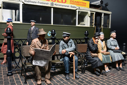 MiniArt 1/35 Military - European Tram Car with Crew & Passengers - 38009