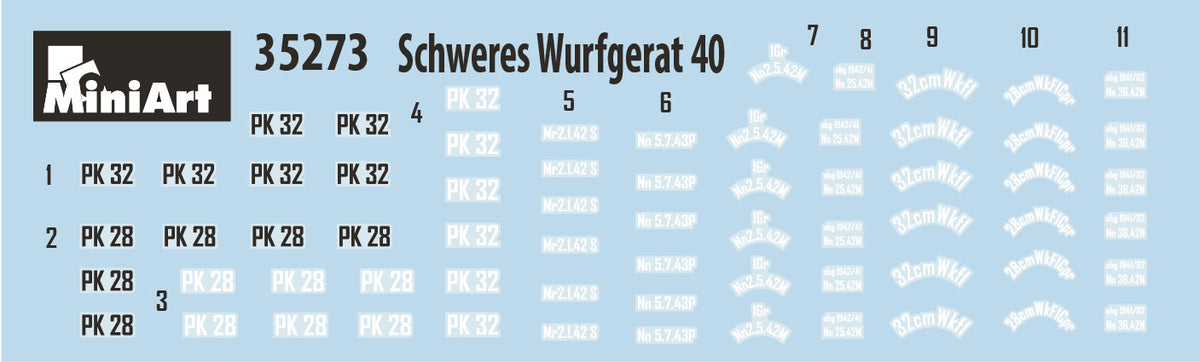 MiniArt 1/35 Military - Schweres Wurfgerat 40 - 35273