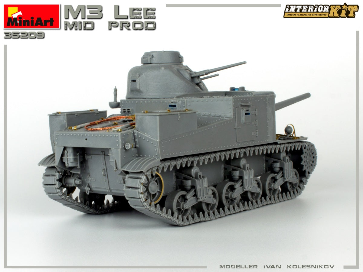 MiniArt 1/35 Military - M3 Lee Mid Prod. Interior Kit - 35209