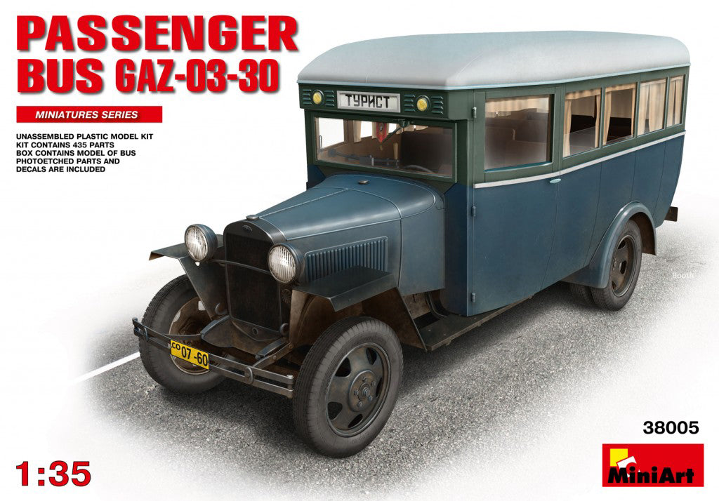 MiniArt Passenger Bus GAZ-03-30 - 38005 box art