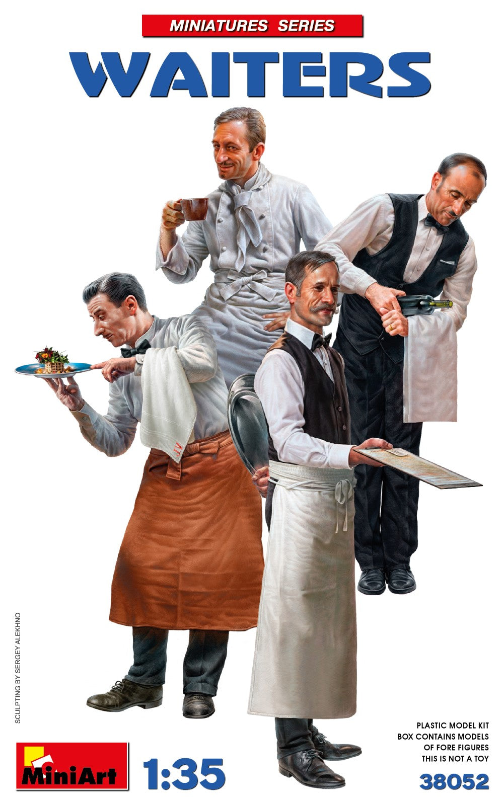 MiniArt Waiters - 38052 box art