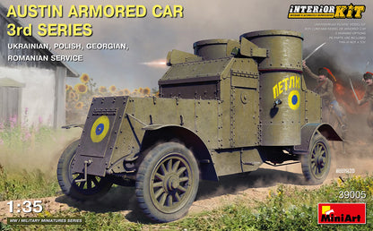 MiniArt Austin Armored Car (Interior Kit) - 39005 box art