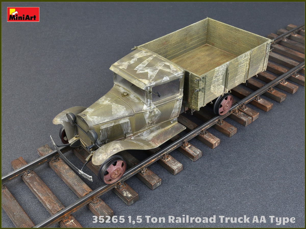 MiniArt 1/35 Military - ,5 Ton Railroad Truck AA Type - 35265