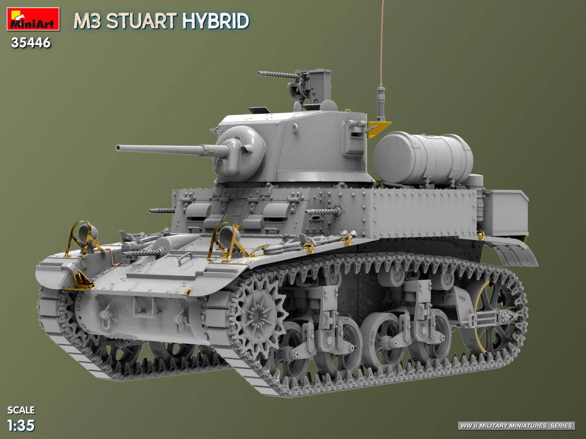 MiniArt 1/35 Military - M3 Stuart Hybrid - 35446