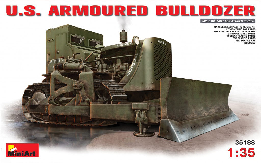 MiniArt US Armoured Bulldozer - 35188 box art