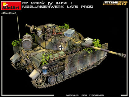 MiniArt 1/35 Military - Pz.Kpfw.IV AusfJ Nibelungenwerk Late - 35342