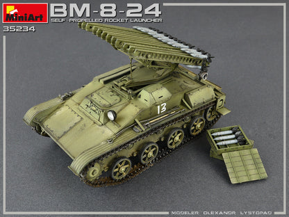 MiniArt 1/35 Military - BM-8-24 Rocket Launcher (Interior Kit) - 35234
