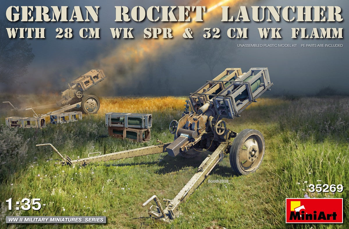 MiniArt German Rocket Launcher 28cm WK Spr & 32cm WK - 35269 box art