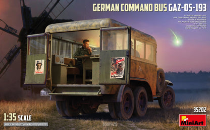 MiniArt German Command Bus GAZ-05-193 - 35202 box art