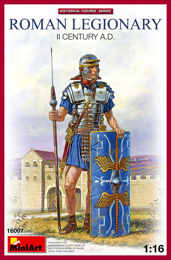 MiniArt Roman Legionary II Century AD - 16007 box art