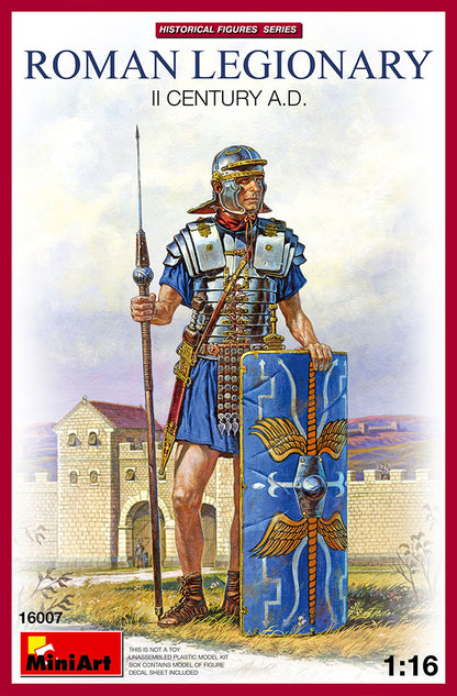 MiniArt Roman Legionary II Century AD - 16007 box art
