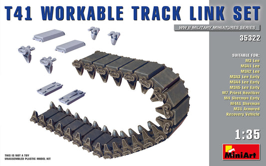 MiniArt T41 Workable Track Link Set - 35322 box art