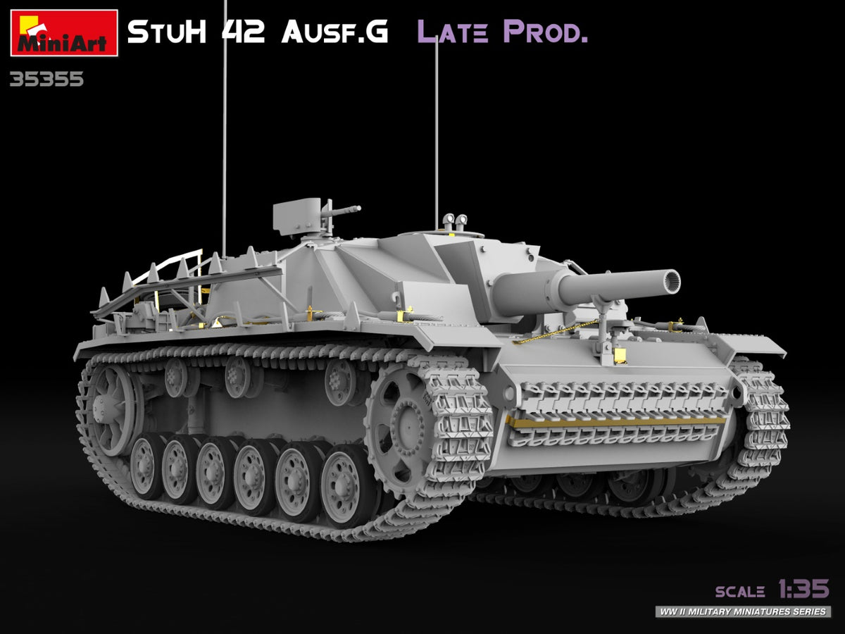 MiniArt 1/35 Military - StuH 42 Ausf G Late Prod - 35355