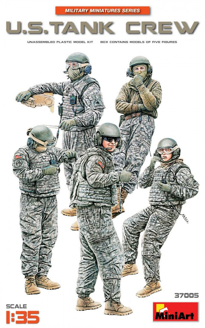 MiniArt Modern US Tank Crew - 37005 box art